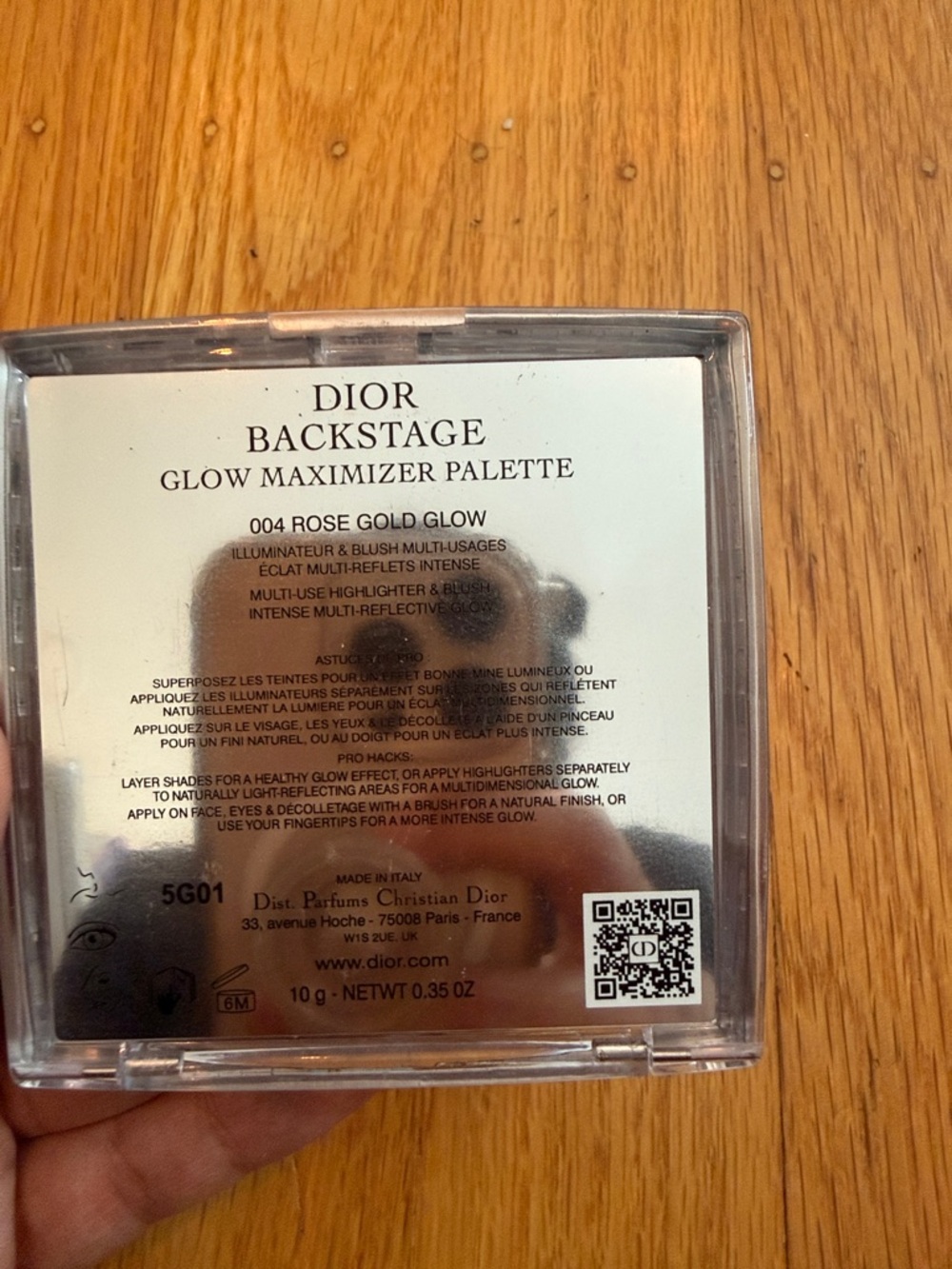 Dior Backstage Glow Maximizer Palette - Picture 4 of 5